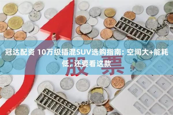 冠达配资 10万级插混SUV选购指南: 空间大+能耗低, 还要看这款